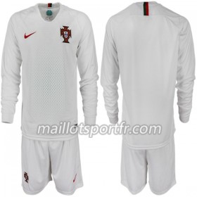 Maillot de Foot Portugal Enfant Extérieur Coupe du monde 2018 ML